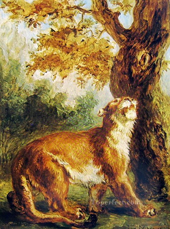 puma 1859 Eugene Delacroix Oil Paintings